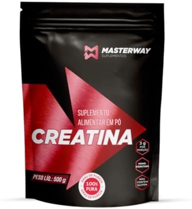 Masterway Suplementos - Creatina 100% Pura Pote 500kg