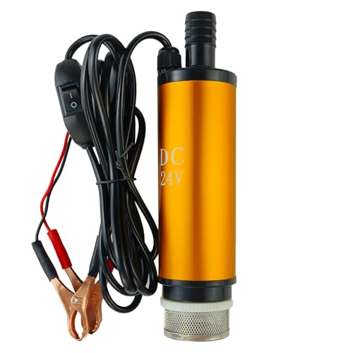 24V DC Submersible Pump 80W for Water, Oil, Diesel Transfer