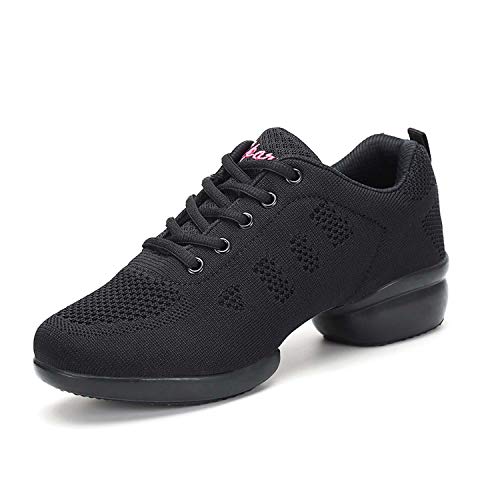 Split Sole Athletic Schuhe Trainer leichte Jazz Fersenschuhe Training Tanzsneaker Laufschuhe Leichte Luftkissen Schuhe Black 39 Split Sole Athletic Schuhe Trainer leichte Jazz Fersenschuhe Training Tanzsneaker Laufschuhe Leichte Luftkissen Schuhe Black 39