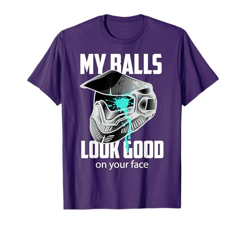 My Balls Look Good On Your Face Shirt | Shooting Game Gift T-Shirt