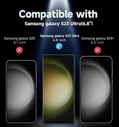 MAGIC JOHN 2 Pack for Samsung Galaxy S23 Ultra Screen Protector-PET Film by MAGIC JOHN - Used condition - Image 2