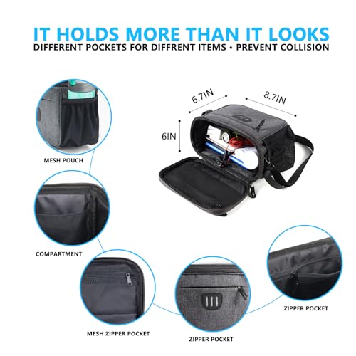 Mattisam 10CTB2-QX1 Bike Handlebar Bag With Shoulder Strap thumb #2