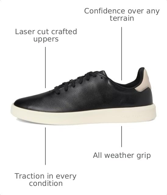 Image of Cole Haan Men's Grand Crosscourt Daily Laser Sneaker