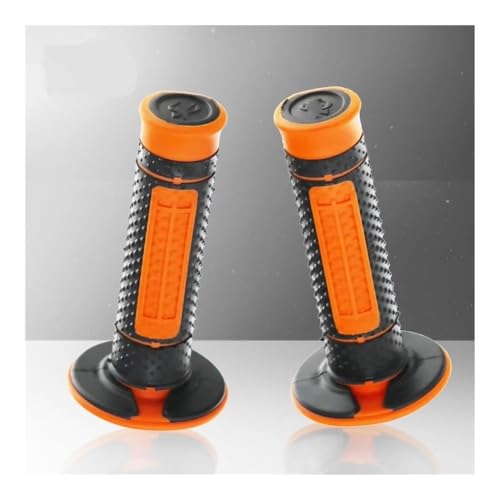 Poignées de guidon moto 22mm caoutchouc gel accessoire universel VTT scooter EXC