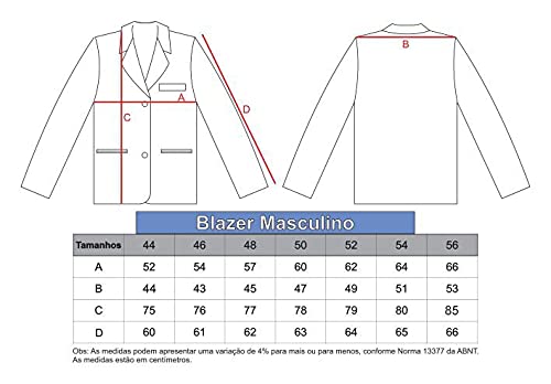 Blazer masculino