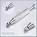 Piercing Taper Insertion Tool, Flat Back Earring Applicator Tool for Changing Jewelry, Piercing Ball Grabber Pin Push In Tapers 14G 16G 18G 20G Body Piercings Kits for Flatback Earrings (S3-Threadless piercing tapers + ball grabber)