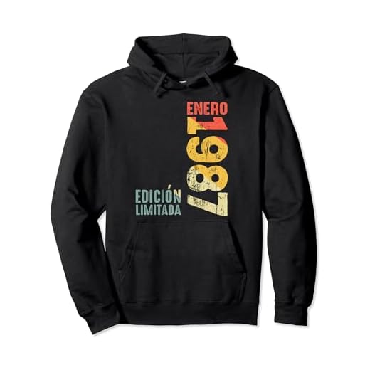 Enero de 1987 Retro 1987 Año 1987 Vintage 1987 Desde 1987 Sudadera con Capucha