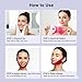 Versha Hydrogel V Line Lifting Mask 7 pack, Double Chin Reducer Mask and Jawline Shaper, V‑Shaped Contouring Firming Tightening Enhancer Double Chin Strap with Collagen, Hyaluronic Acid and Seaweed