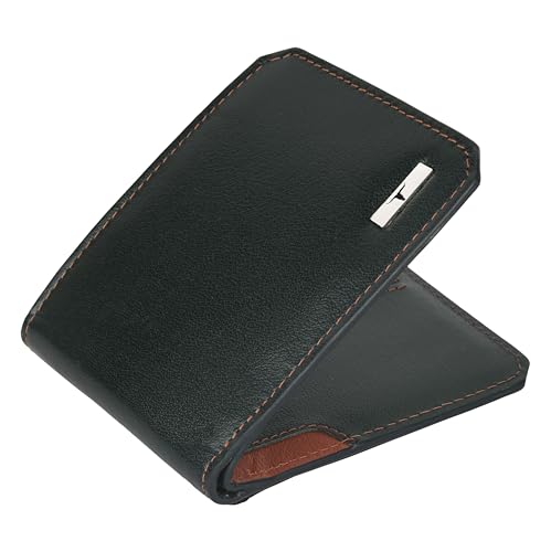 Image of URBAN FOREST Tyson Green /Rust Leather Wallet for Men