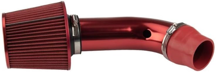 3" Cold Air Intake Kit Replacement for Honda Civic 2006-2011 L4 1.8L Aluminum Tube w/Filter (Red)