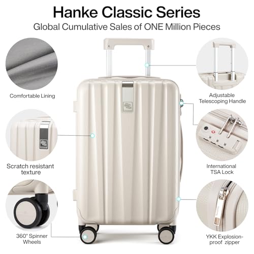 Hanke 29-Inch Lightweight Spinner Luggage