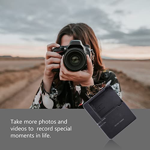 Cjq Lp-E8 Battery Charger Compatible For Canon Lc-E8 Lc-E8C Lc-E8E Battery Eos 550D 600D 650D 700D T2I T3I T4I T5I Kiss X4 X5 X6I X7I Dslr Camera, Black #TOP1