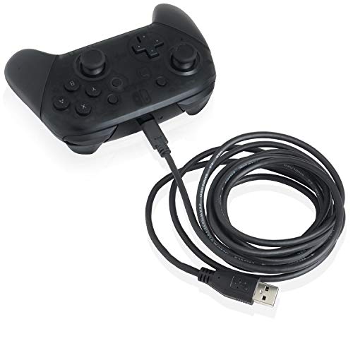 Wicked Chili PS5 Cable de Carga 3 m (1 Pieza) extensión USB-C | Cable de Carga rápida para Playstation 5 Dualsense, Switch Pro, Xbox Series X Controller (300 cm, protección contra torceduras) - imagen 5