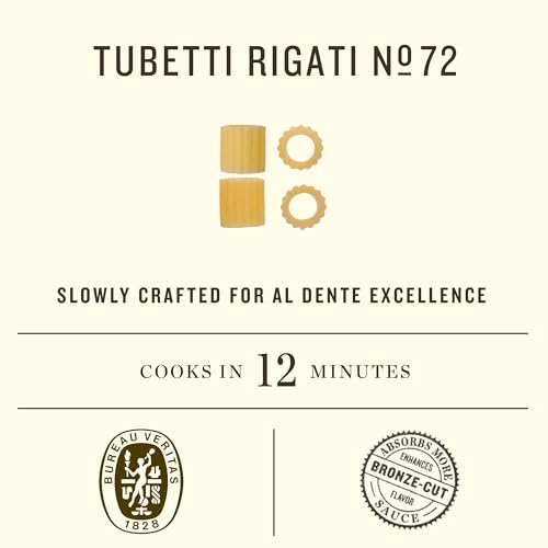 Rummo Tubetti Rigati Pasta N.72 - Tubettini Pasta, Ditalini Pasta Noodles, Short Cut Pasta, Durum Wheat Pasta from Italy - 16 Ounce (Pack of 3) - Image 3