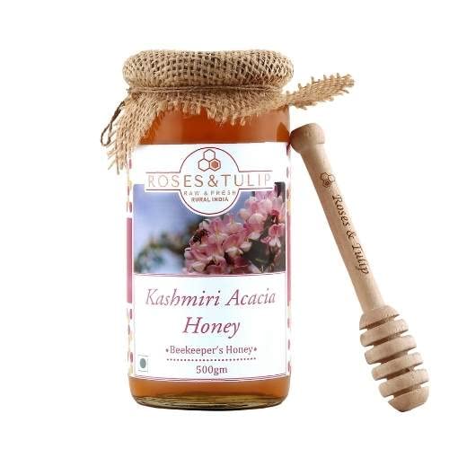 Kashmiri Acacia Honey, ROSES & TULIP, 100% pure & natural honey. From the valley of Kashmir. No adulteration, No Processing. Just Pure Honey! (500 gm) (B09GL3TWL7) Amazon Price History, Amazon Price Tracker