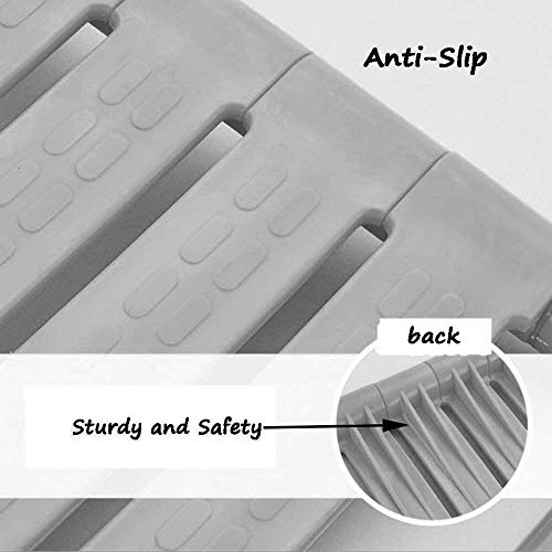 Taburete de ducha de seguridad antideslizante con base plegable 4