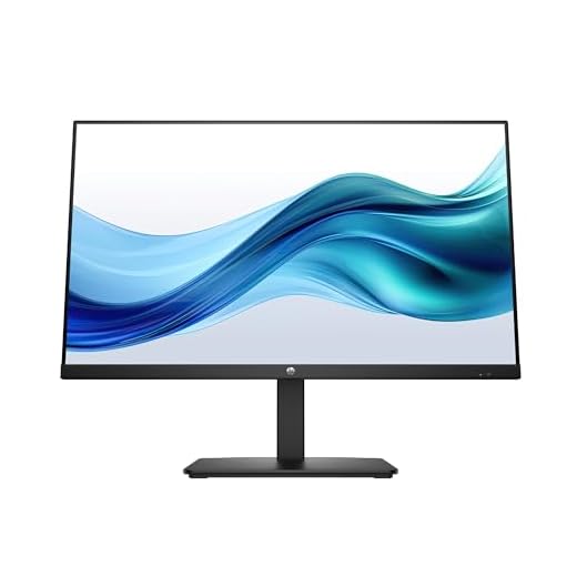 HP Series 3 27 inch FHD Monitor, Full HD Display (1920 x 1080), IPS Panel, 1300:1 Contrast Ratio, 250 Nits, Eye Ease with Eyesafe Certification, Black, 327se (2025)