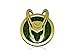 Produktbild Official Marvel's LOKI HELMET PIN, Officially Licensed Original Disney+ LOKI Helmet SYMBOL Enamel Lapel Pin