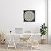 Stupell Industries Modern D Initial Elevator Key Circular Shape Framed Wall Art