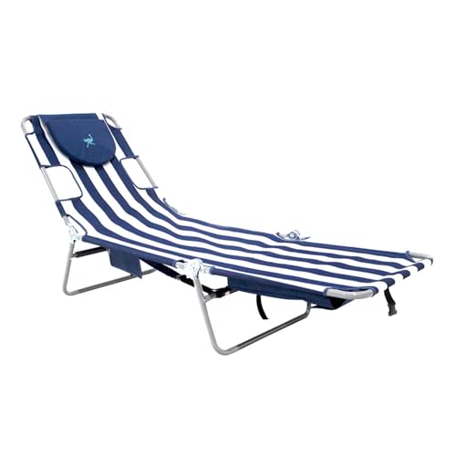 Ostrich Beach Lounge Chair - Folding & Reclining Outdoor Lounger