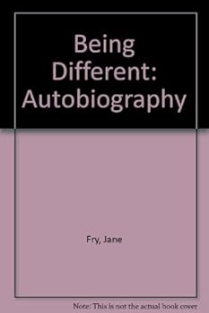 Hardcover Being Different: The Autobiography of Jane Fry Book
