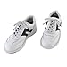 Ladies Bowling Shoes Fashion Bowls Shoes for Women Lightweight Bowling Trainers Casual Leather Bowling Sneakers,White,5.5