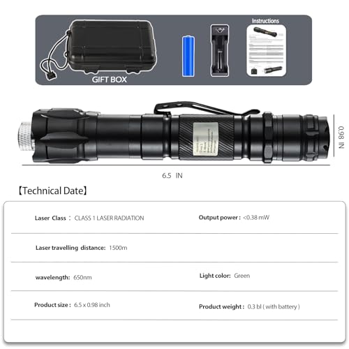 Hilimse HILIMSE-0022 Laser Pointer 3000 High Lumens Tactical Super Bright Led 1500M Flashlights thumb #1