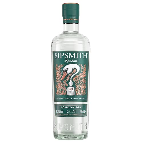 Sipsmith London Dry Gin, samtiger und charaktervoller London Dry Gin, Weich genug für einen...