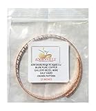 Adornville Gallery Wire Copper'Crown' Pattern 12 Inches x 5.21mm x 0.69mm by EAM Jewelry Design &...