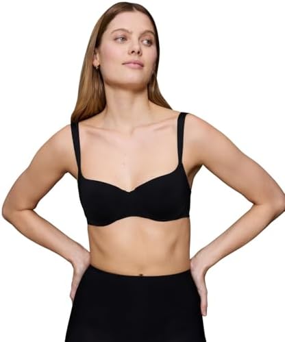Triumph Women's Body Make-Up Illusion Balconette EX Bra, Black, 90C