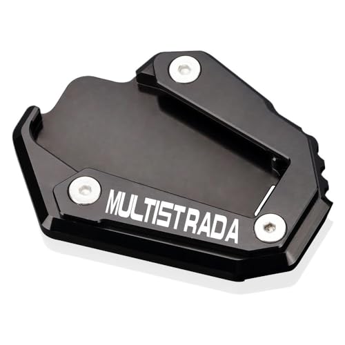 Extension béquille Multistrada 1260 S en alu CNC pour stabiliser votre moto