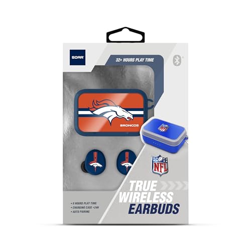 Image of SOAR NFL Wireless Sport Earbuds: Comfortable Fit & Convenient Charging