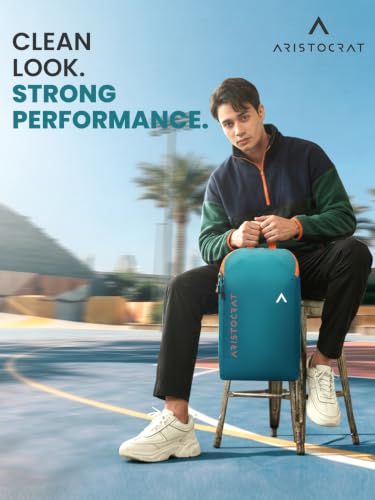 Image of Aristocrat Berry 11L Casual Daypack with Adjustable Shoulder Straps, Lightweight, Durable Premium Polyester Backpack, Single Compartment & Reverse Zipper, For Men & Women, Dark Teal