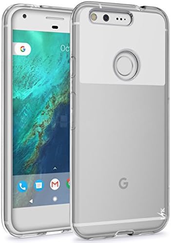 Google Pixel XL Case, LK Ultra [Slim Thin] Scratch Resistant TPU Rubber Soft Skin Silicone Protective Case Cover for Google Pixel XL (Clear)
