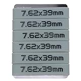Aolamegs 7.62x39 Magazine Marking Band 6 Pack (Grey-Black)