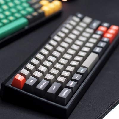 108キーチェリー mx ブラウンキーボード 104ピース/セット PBT 5面昇華キーキャップ メカニカルキーボード用ハイキーキャップ MXスイッチ付き(カラー:パープル)