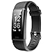 Lintelek Fitness Tracker Heart Rate Monitor, Activity Tracker, Pedometer Watch with Connected GPS, Waterproof Calorie Counter, 14 Sports Modes Step Tracker for Women, Men, Kids and Gift