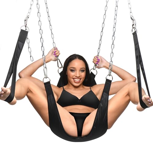 MASTER SERIES Nylon Sex Sling with Removable Stirrups Men Women & Couples.