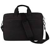 Decent Workmanship & Einfachere Carry Option: Ziemlich gut genähte Nähte hergestellt, die robust genug sind für den dauerhaften Einsatz mit dem Laptop zu halten.