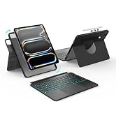 Amazon.com: accrosoo Rotatable & Detachable Magnetic Keyboard Case