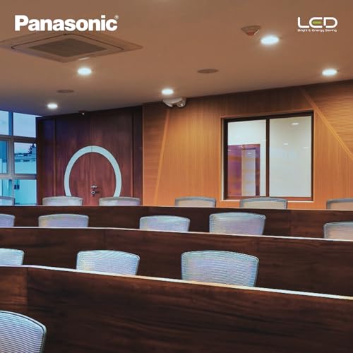 Image of Panasonic Polycarbonate 9W LED Concealed Downlight for Ceiling, LED Deep Junction & Concealed Box Light (Natural White, PDLM34054-2)