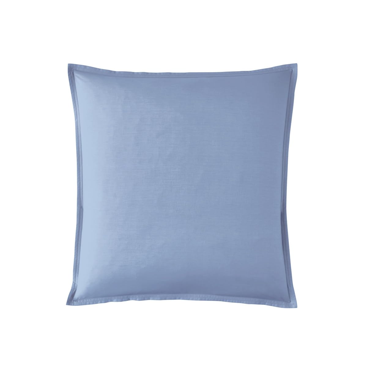 Essix First Cotton Percale Pillowcase, Olympic Blue, 65 x 65 cm, 65x65 cm