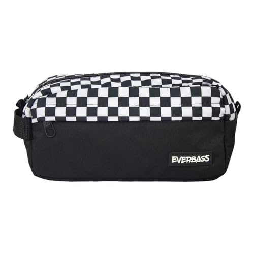 Estojo Necessaire Escolar Trabalho Viagem Organizador Bolso Divisória Alça De Mão Resistente