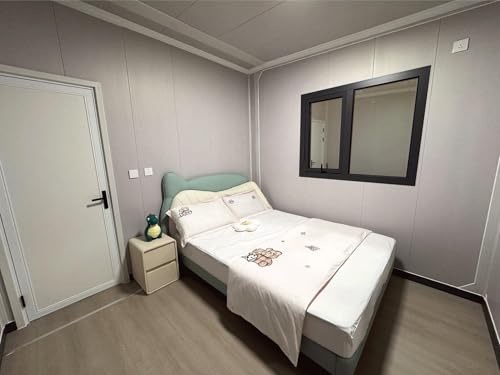 Luxury Mobile Portable Tiny House 2 Bedroom Foldable Cabin Expandable Container House Modular Prefab Tiny Home for Sale Prefabricated Boxable House to Live in for Adults with Kitchen & Bathroom - Image 5