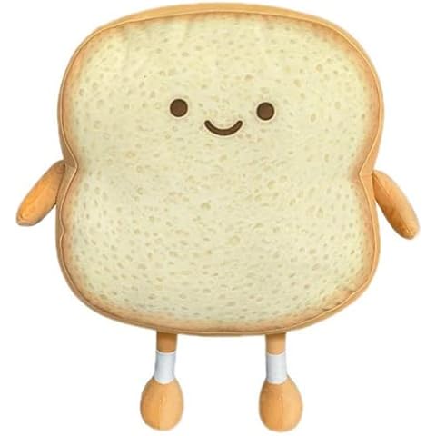NatureMan Coussin en peluche Toast Cover