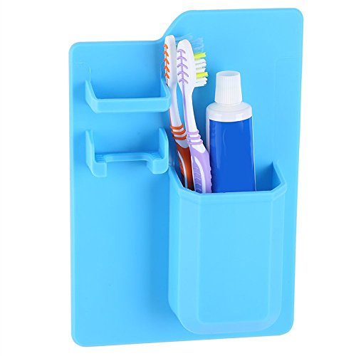 IBetterLife Silikon-Zahnbürstenhalter – 6 Stück, Selbstklebend | Für Badezimmer, Dusche & Organisation