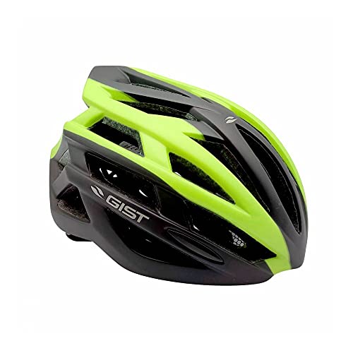 Casco Gist Planet talle S-M con visibilidad lima y ventilaci&oacute;n integrada
