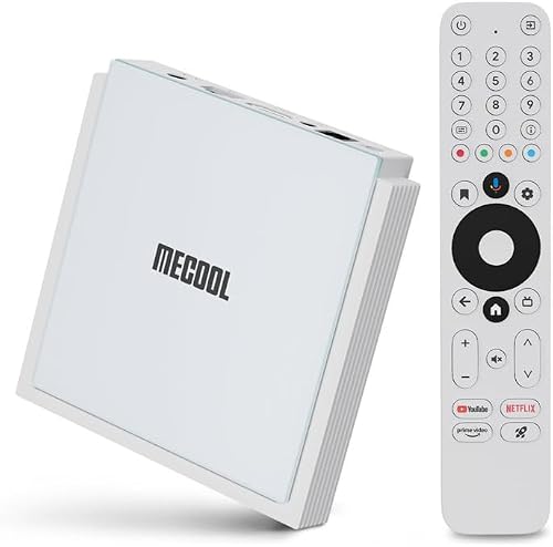 KM2 Plus Deluxe 4K Certified TV Box Google TV Box Flagship Mecool TV box