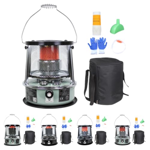 LightRise�[�u�q�[�^�[���O�X�ނ�L�����v�ƒ�p �h�� ���Η� �|�[�^�u�����@�\���O�e���g�L�����v�X��ނ苋�������ł̎g�p�ɓK�������߉\�ȓ����q�[�^�[�M�o�͂͒��߉\�d�C�͕K�v�Ȃ��ȃG�l�������I�ł� (�ΐ��F-R95-b-�t���Z�b�g)