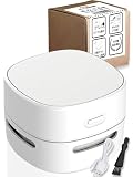 【雑誌掲載×3万台出荷】卓上クリーナー USB-C 充電池式 デスククリーナー 消しカスクリーナー スイコムlite お子様の自主性育む掃除機 おしゃれデザイン コードレス CHO-JU (USB-C充電式 白:コスパ)